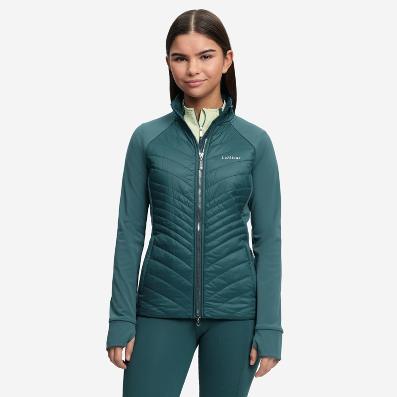 LeMieux Young Rider Josephine Jacket - Jungle-2