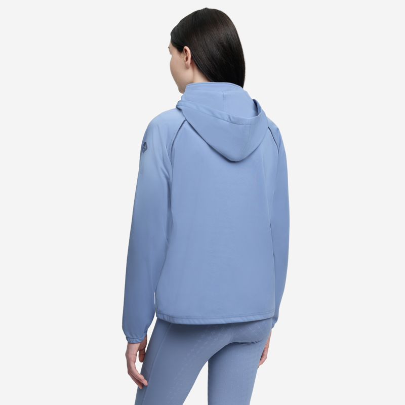 LeMieux Young Rider Paige Quarter Zip Waterproof Jacket - Powder Blue-2