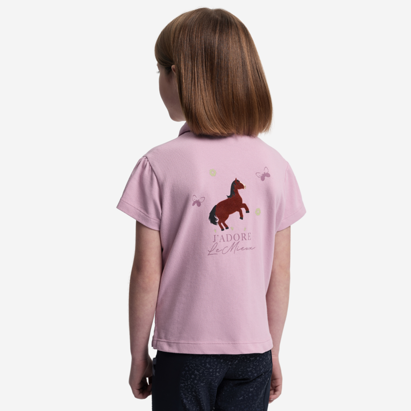 LeMieux Mini Polo Shirt - Fondant-1