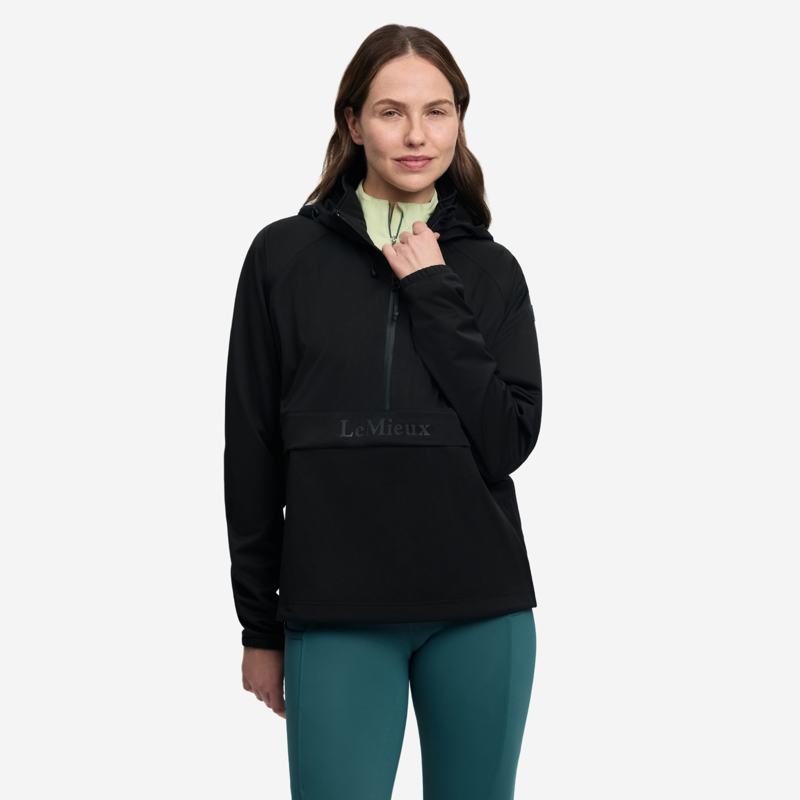 LeMieux Perri Half Zip Waterproof Jacket - Black-1