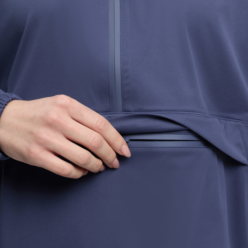 LeMieux Perri Half Zip Waterproof Jacket - Shadow-3