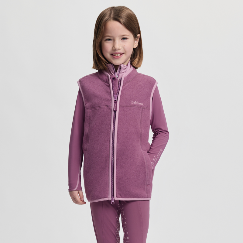 LeMieux Junior Bobbi Fleece - Mallow-1