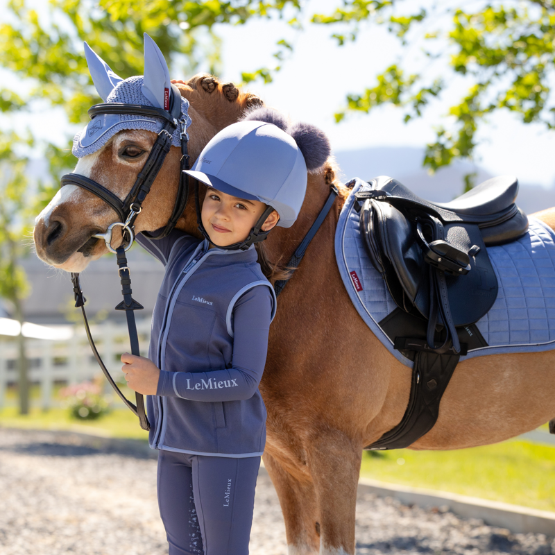 LeMieux Junior Bobbi Fleece - Shadow-8