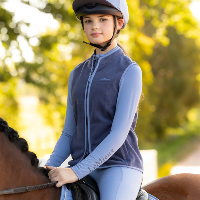 LeMieux Junior Bobbi Fleece - Shadow-7