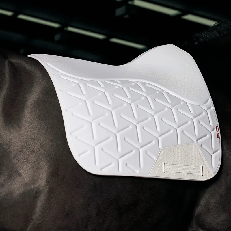 LeMieux ProForm Moulded Dressage Pad - White-2