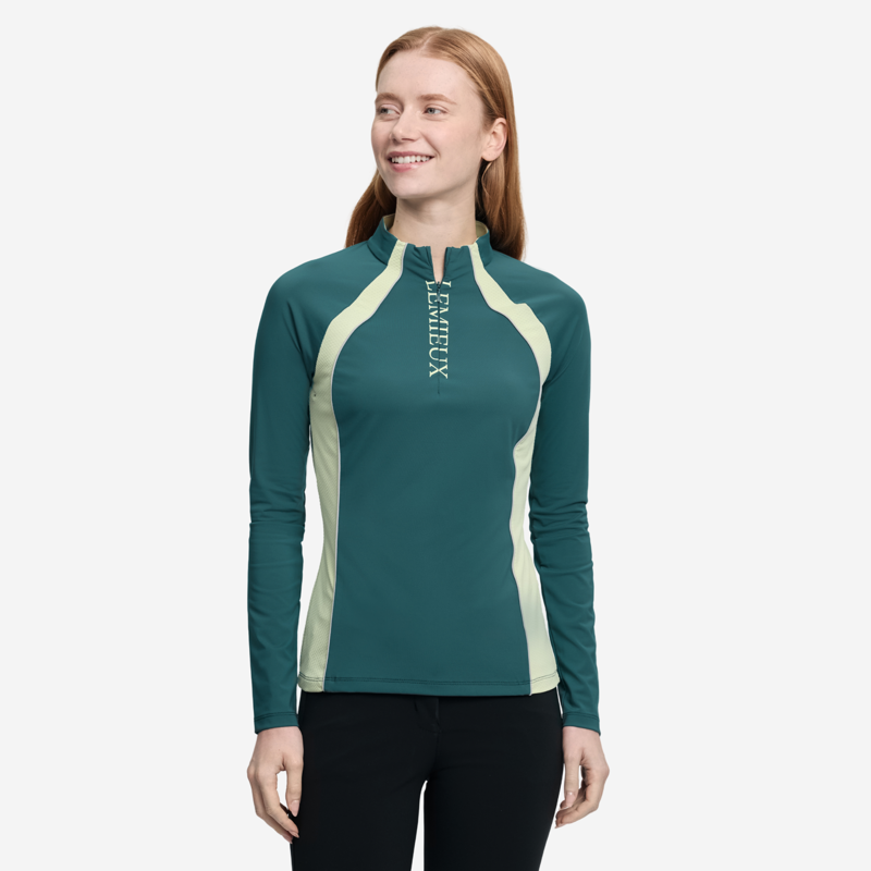 LeMieux Ladies Philippa Mesh Base Layer - Jungle