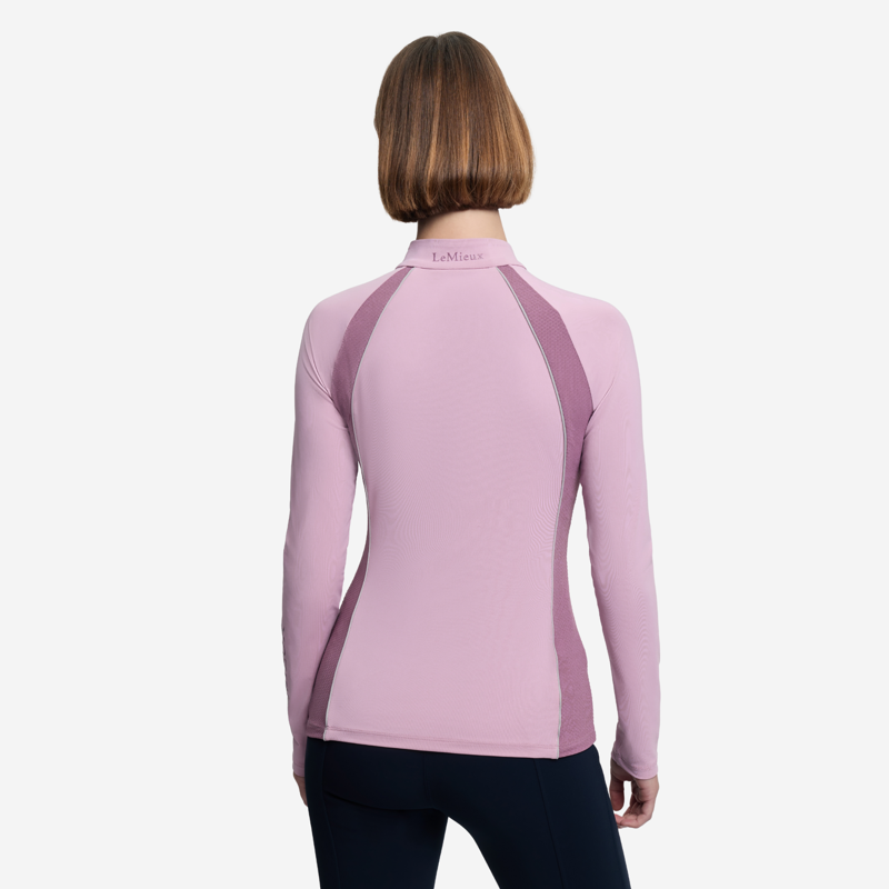 LeMieux Ladies Philippa Mesh Base Layer - Fondant-2
