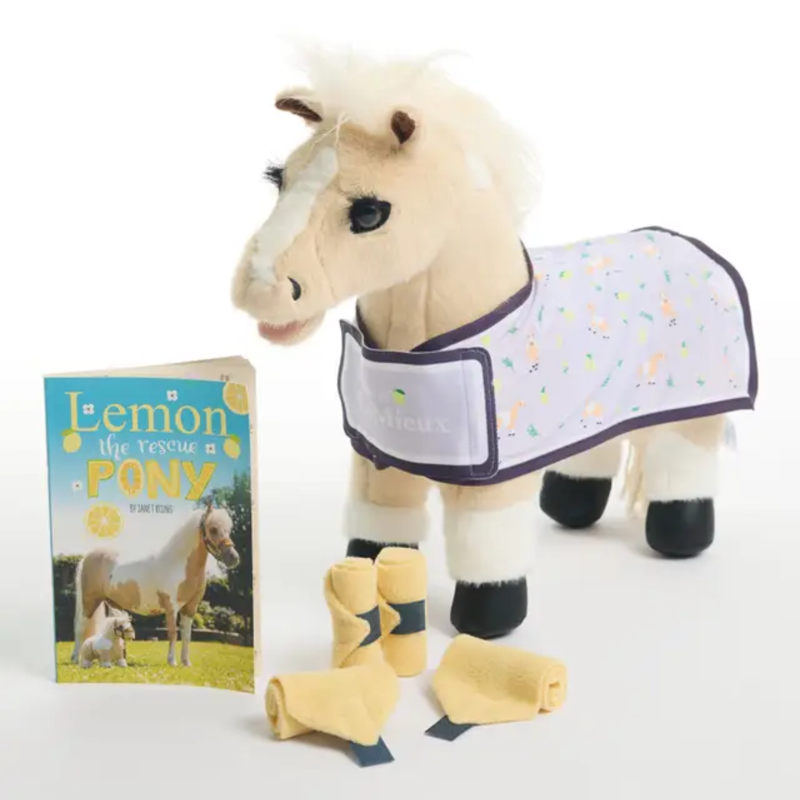 Lemieux Toy Pony Lemon Printed Rug - Lilac-1
