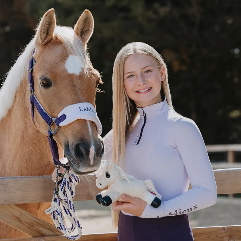 LeMieux Harlow Tiny Beanie Pony - Popcorn-1