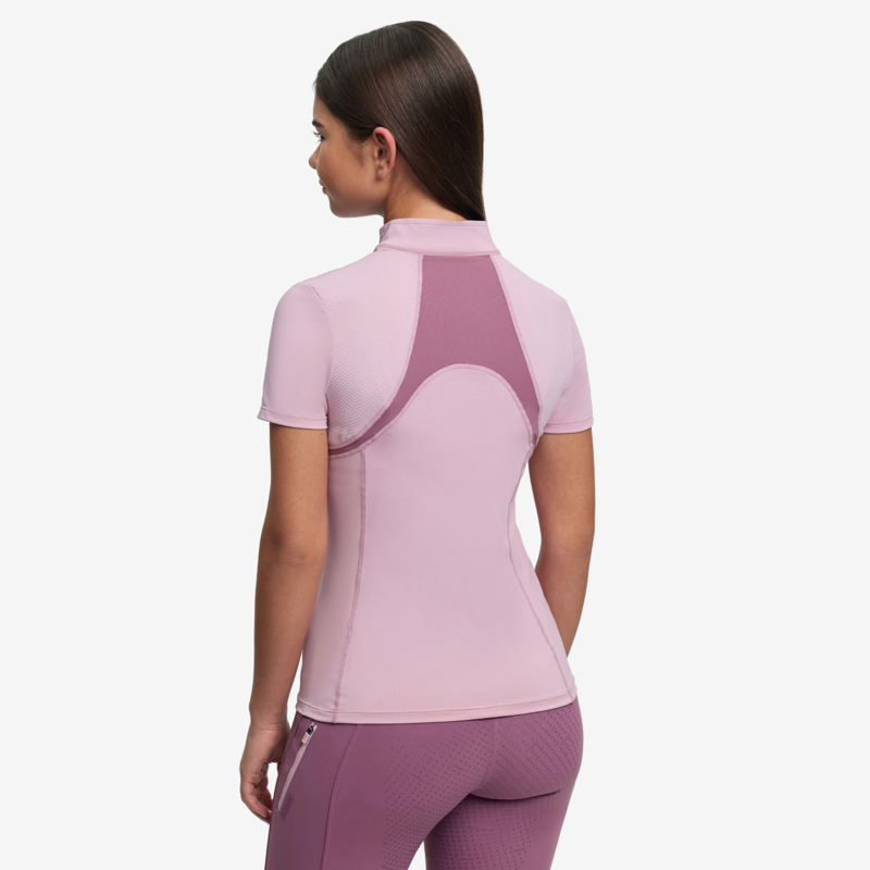 LeMieux Young Rider Mia Mesh Base Layer - Fondant-2