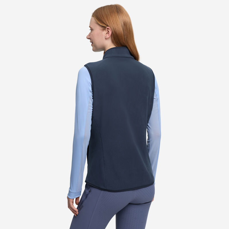 LeMieux Roberta Fleece Gilet - Navy-2