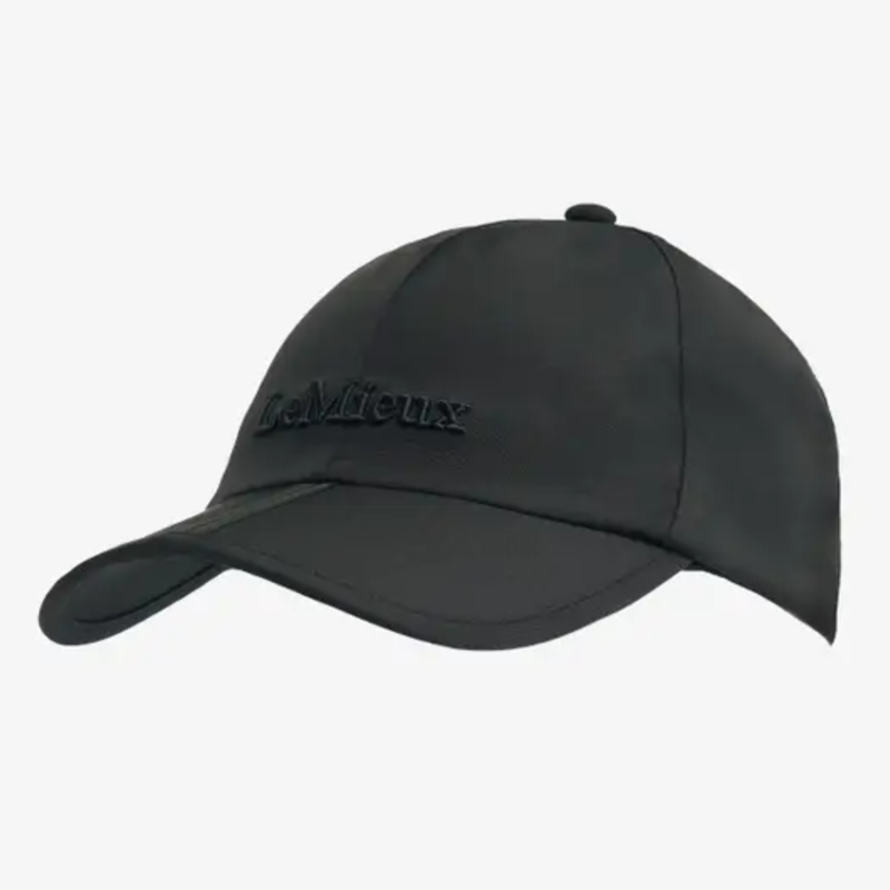 LeMieux x Sealskinz Waterproof Foldable Peak Cap - Black-1
