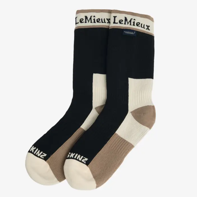 LeMieux x Sealskinz Waterproof Socks - Black-1