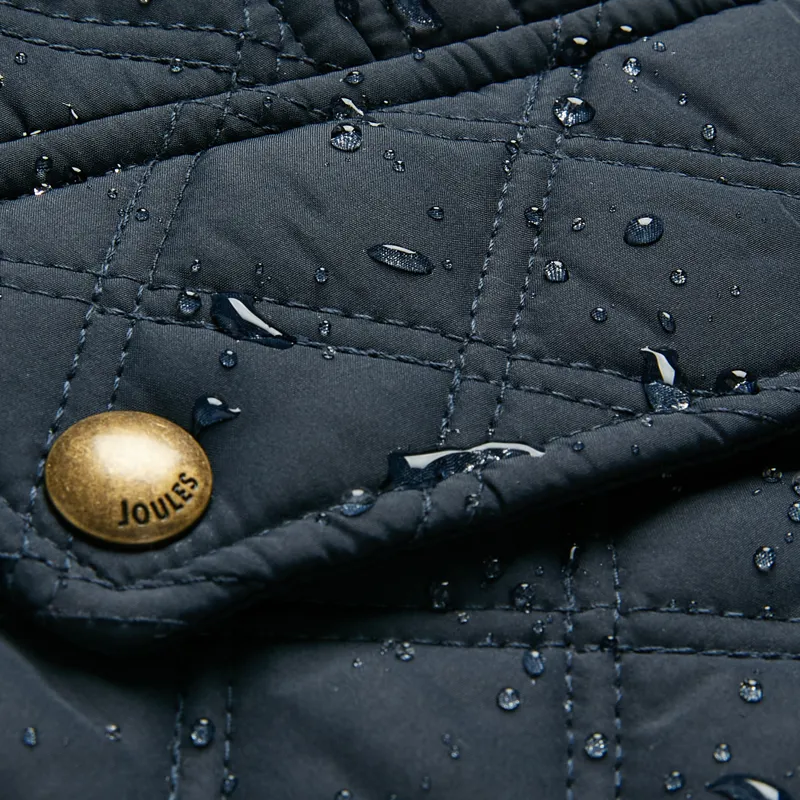 Joules Ladies Minx Showerproof Quilted Gilet - Navy-4