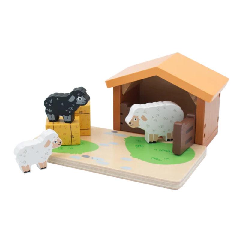 Inside Out Toys Lambing Shed Set