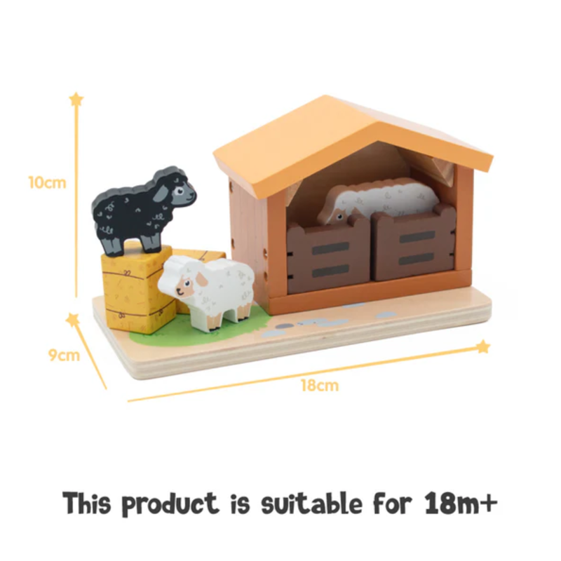 Inside Out Toys Lambing Shed Set-6