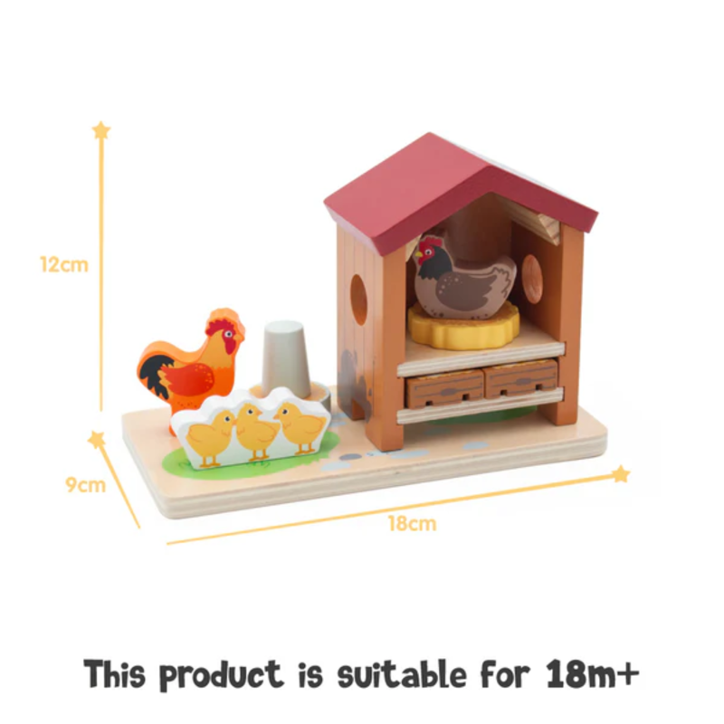 Inside Out Toys Chicken Coop Set-6