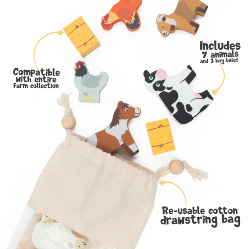 Inside Out Toys Bag of Farm Animals-4