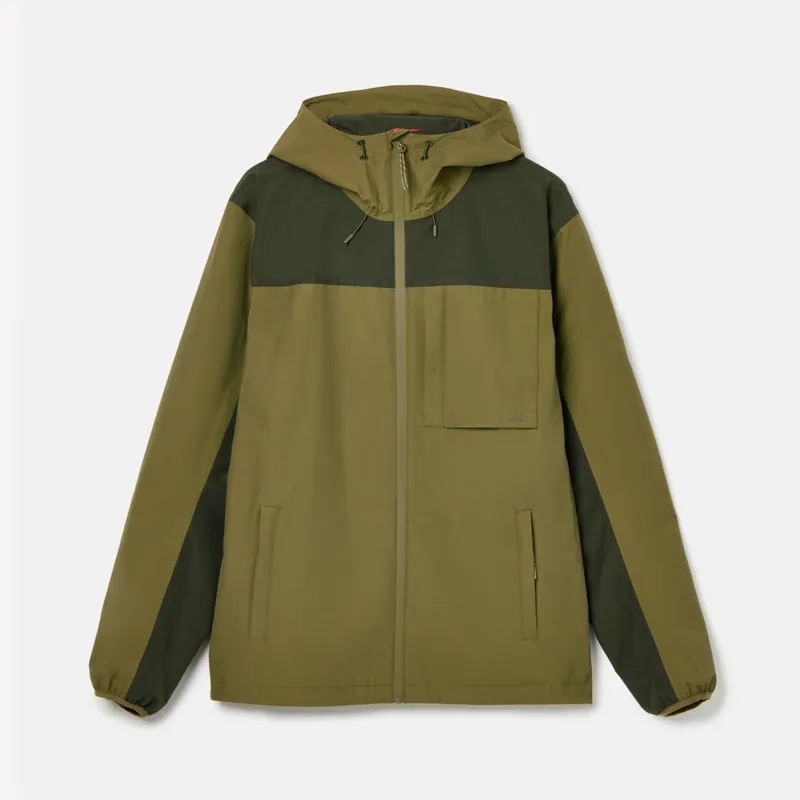 Joules Mens Ayston Lightweight Waterproof Coat - Green