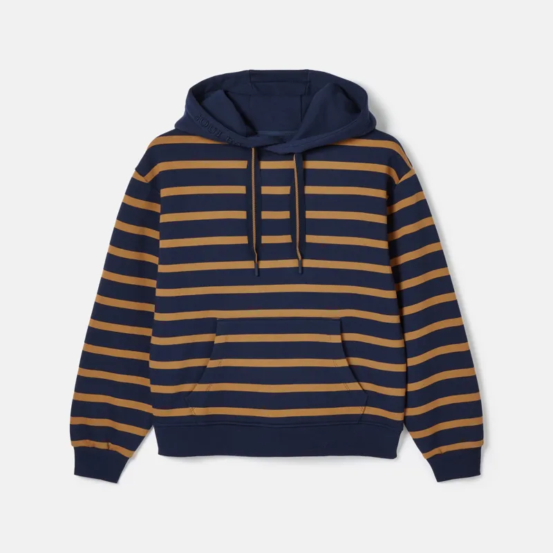Joules Ladies Milbourne Hoodie - Navy/Tan