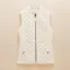 Joules Ladies Minx Showerproof Quilted Gilet - Cream