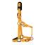 KM Elite Padded Headcollar - Orange