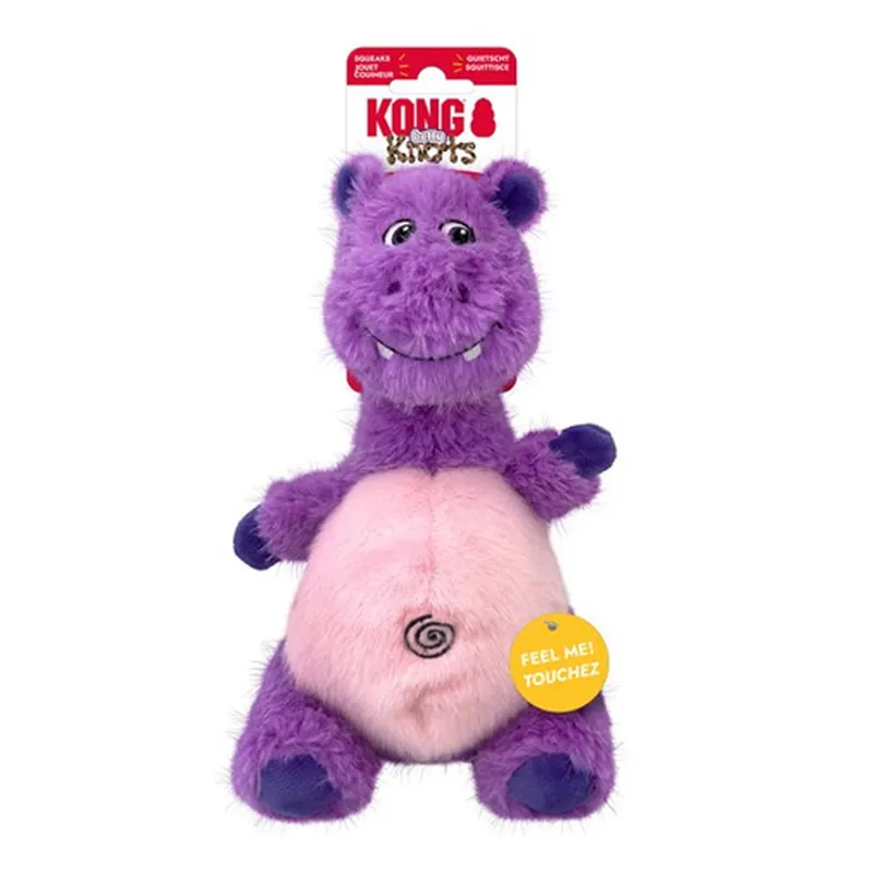 KONG Knots Belly Hippo - Medium/ Large -1