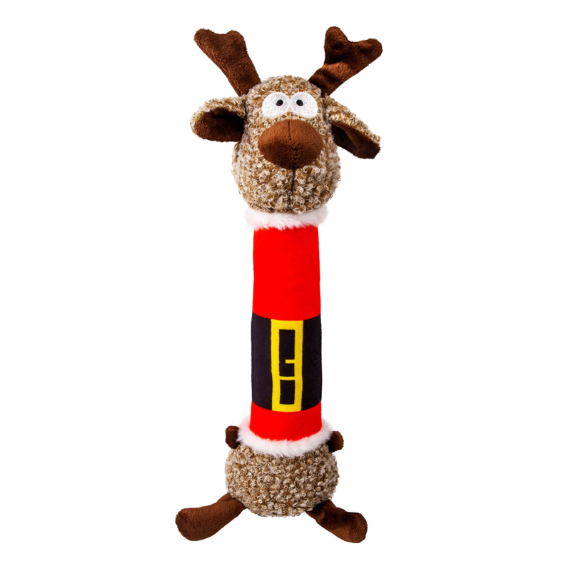 Kong Holiday Shakers Luvs Reindeer - Medium Dog Toy
