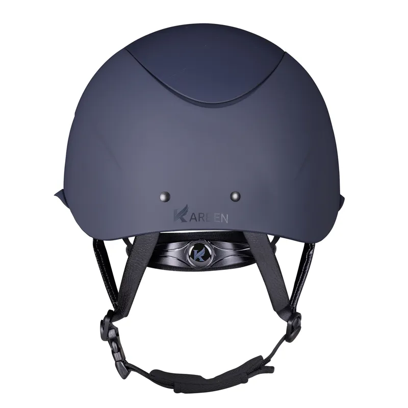 Karben Elisa Ellipse Riding Hat - Navy/Rose Gold-3