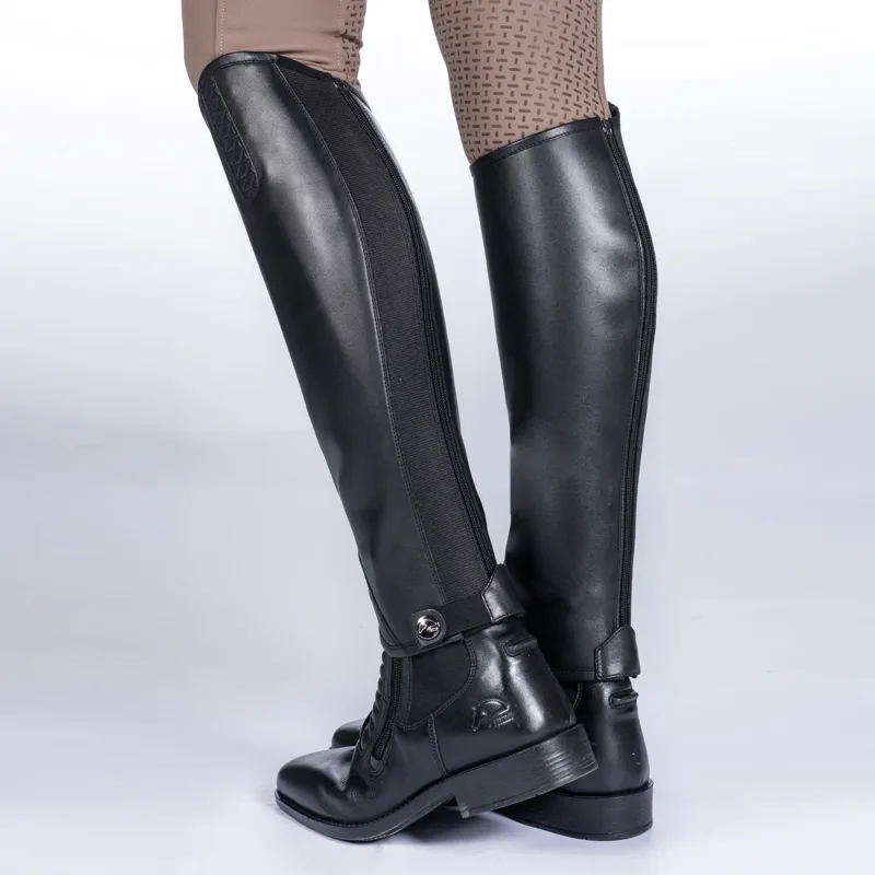 HKM Killarney Half Chaps - Black-1