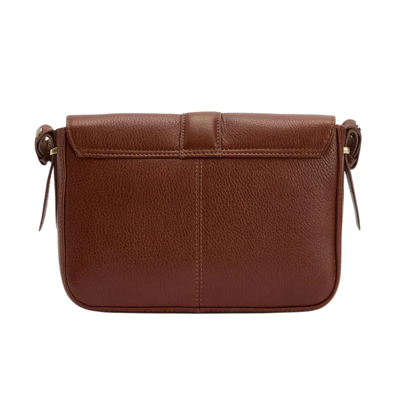 Barbour Ladies Rosa Leather Crossbody Bag - Brown-1