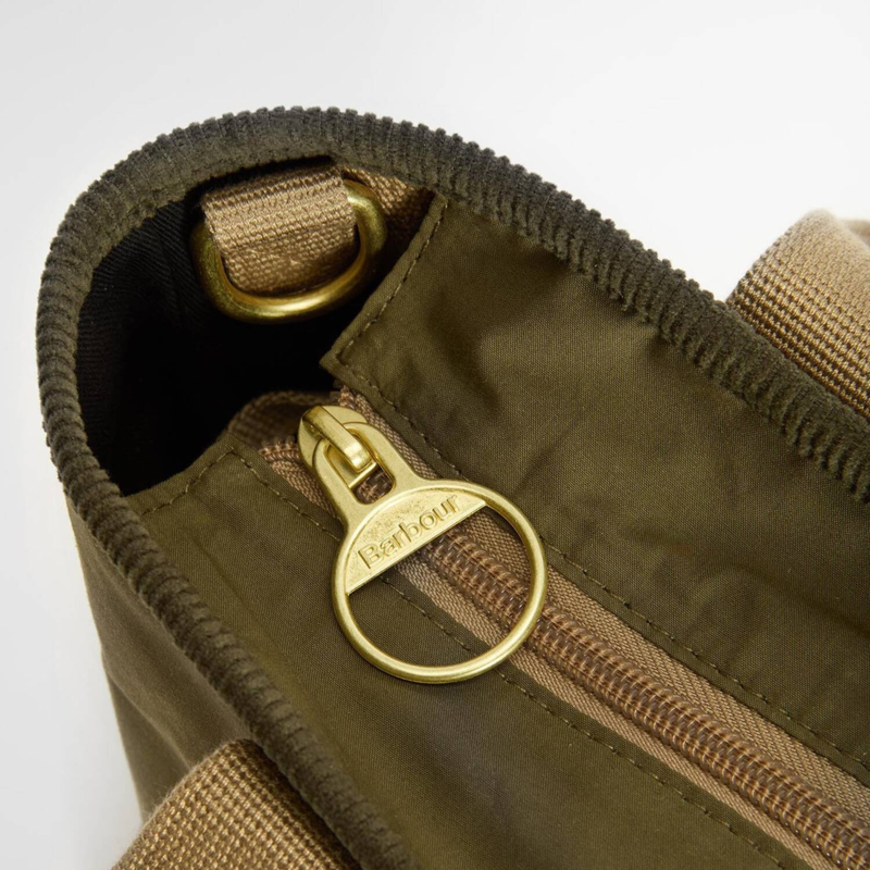 Barbour Mini Mya Tote Bag - Dusky Green-4