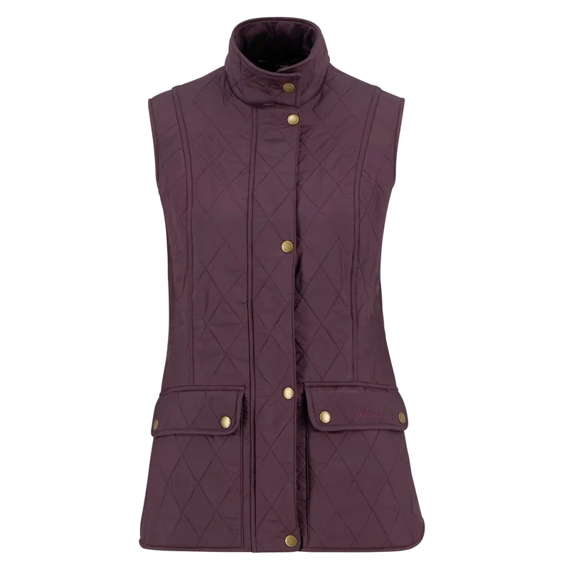 Barbour Ladies Wray Quilted Gilet - Cherry