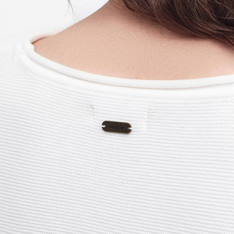 Barbour Ladies Marine Knitted Jumper - Cloud-3