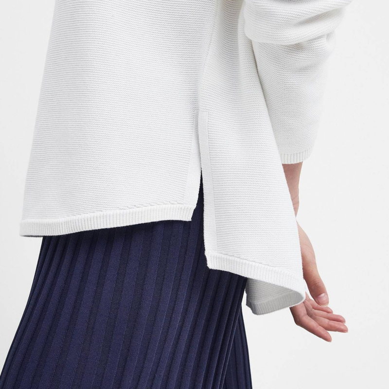 Barbour Ladies Marine Knitted Jumper - Cloud-4