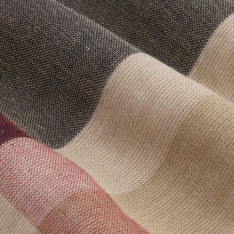 Barbour Esther Tartan Scarf - Rosewood-1