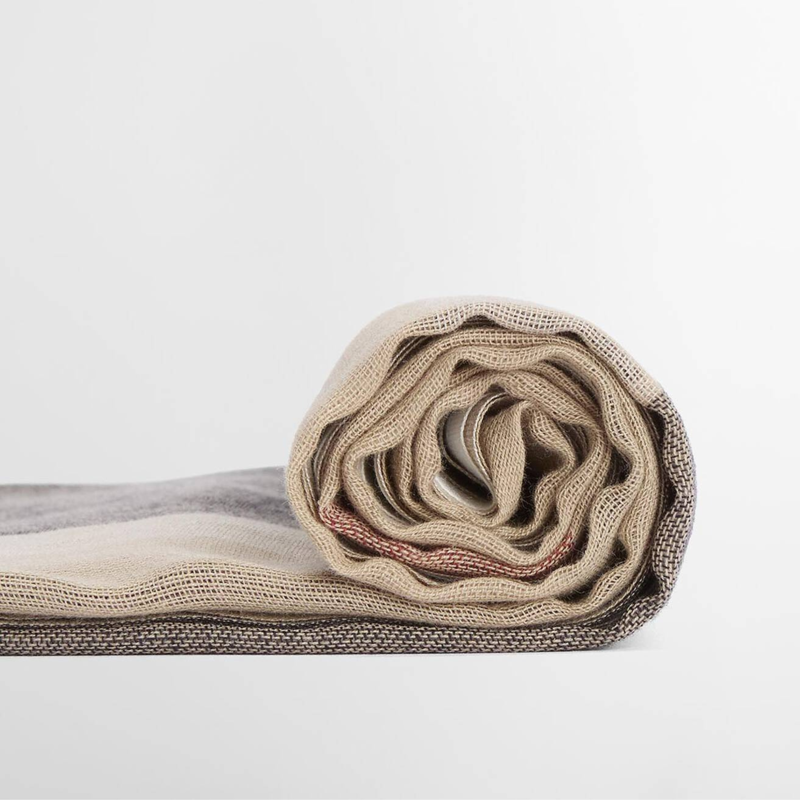 Barbour Esther Tartan Scarf - Rosewood-3