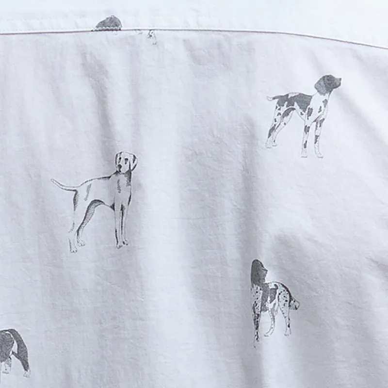 Barbour Ladies Brambles Shirt  - Dog Print-5