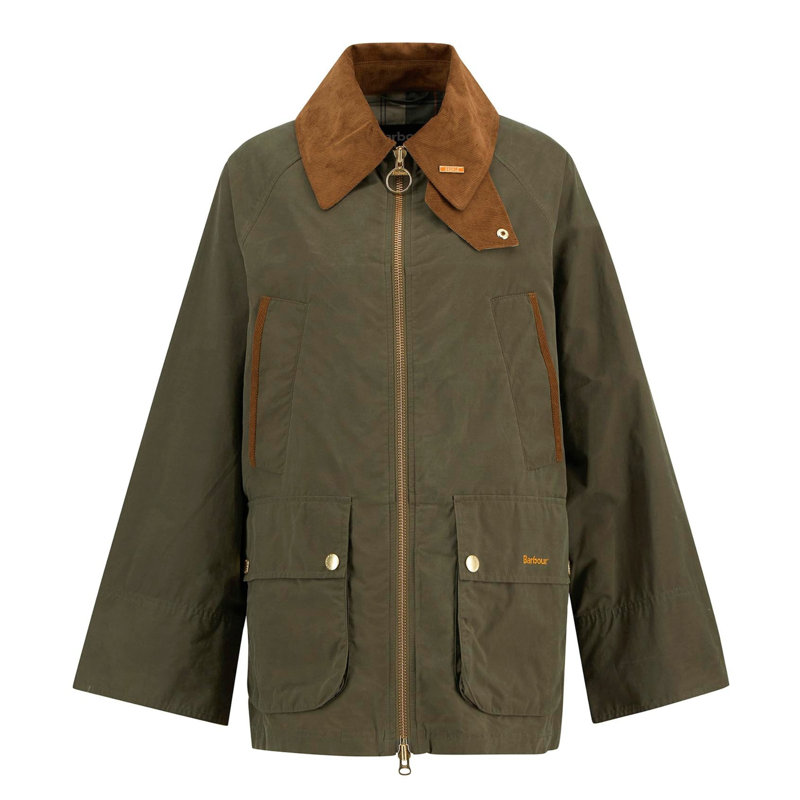 Barbour Ladies Icons Bedale Showerproof Jacket - Ivy Green/Ancient
