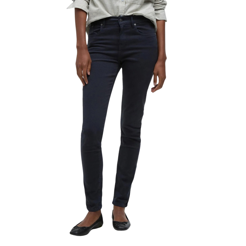 Barbour Ladies Essential Slim Trousers - Navy-1