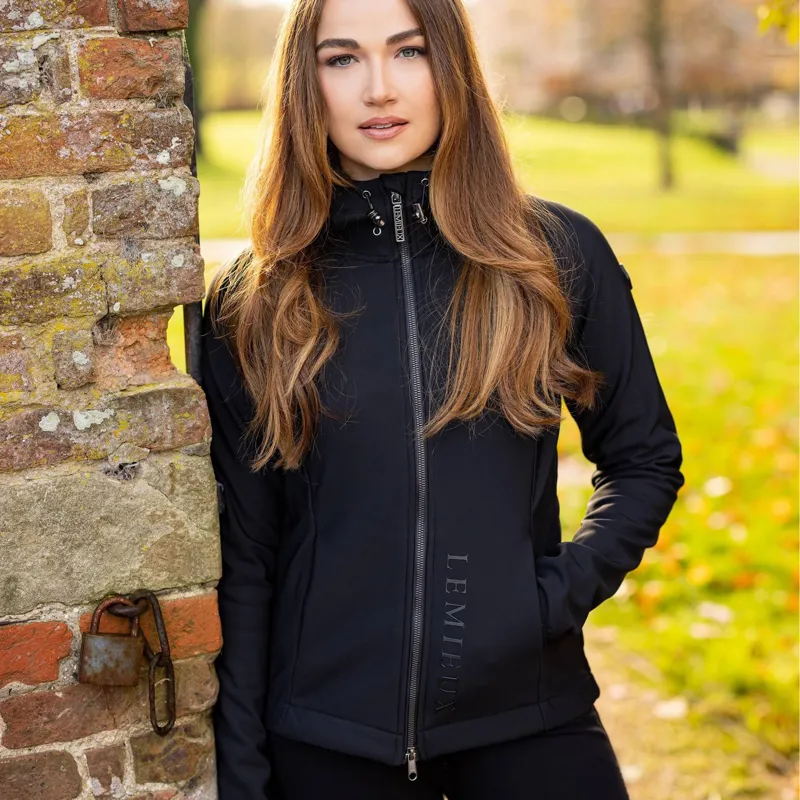 LeMieux Charlotte Soft Shell Jacket - Black-2