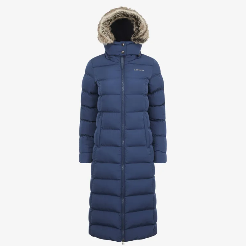 LeMieux Harper Longline Puffer Coat Atlantic