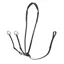 LeMieux Kudos Running Martingale - Black/Silver