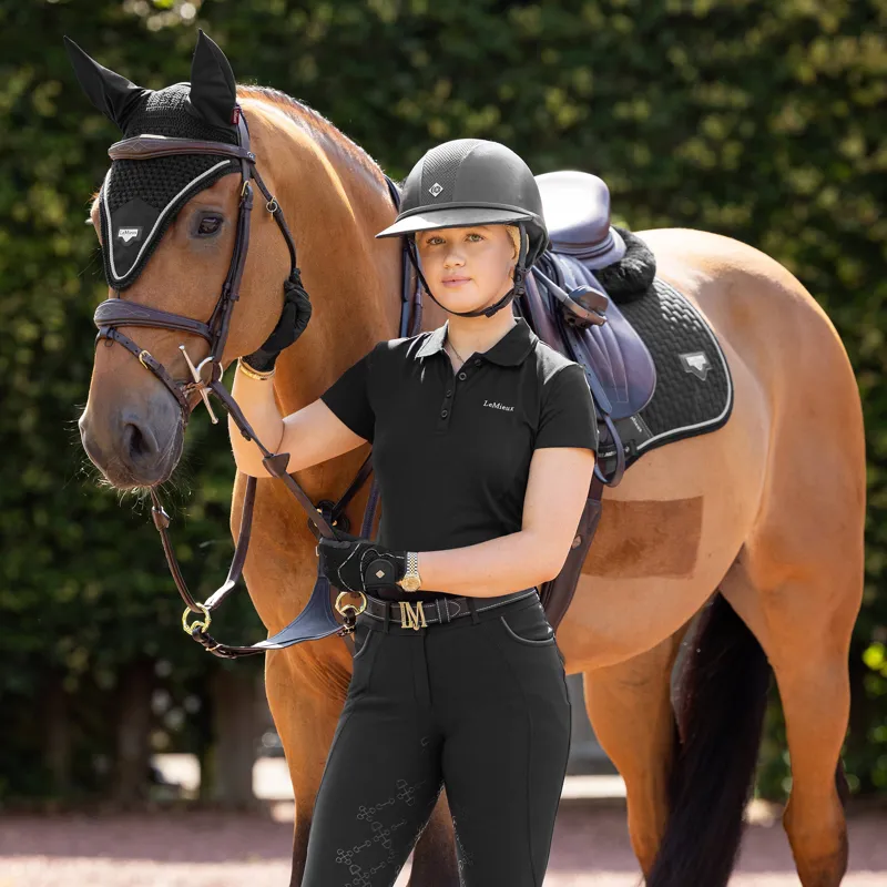 LeMieux Puissance Fly Hood - Black-1