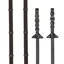 LeMieux Rubber Grip Continental Reins - Brown/Silver