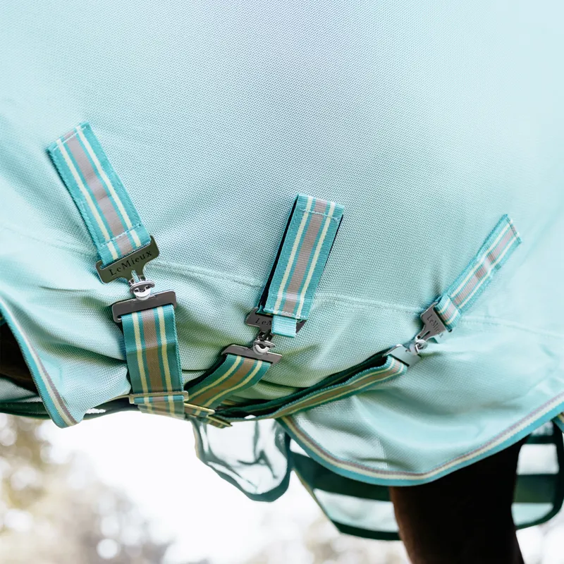LeMieux Arika Armour-Tek Fly Rug - Aqua-3