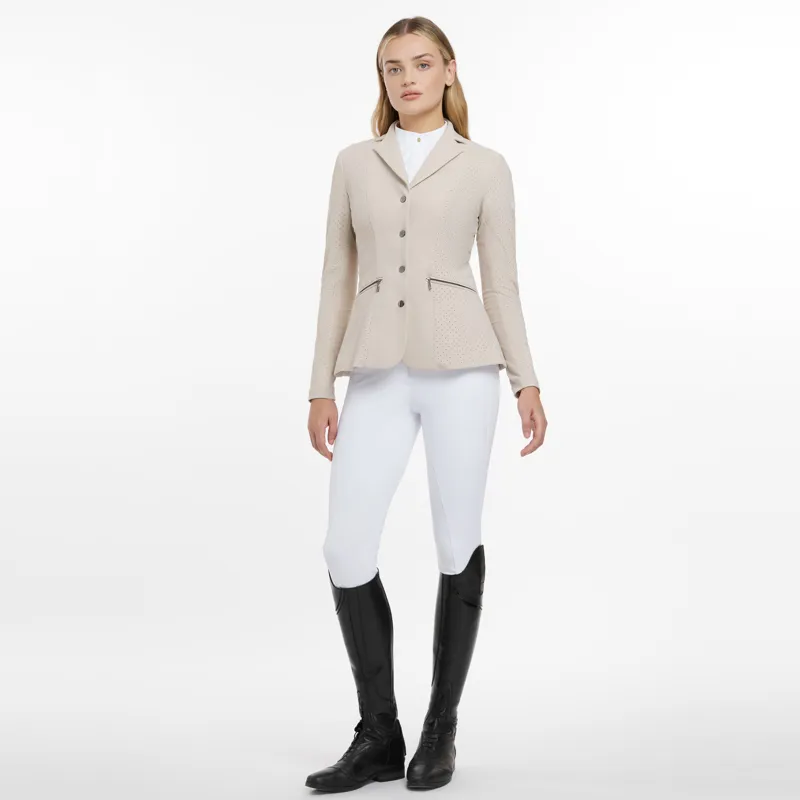LeMieux Jessica Mesh Show Jacket - Stone-3