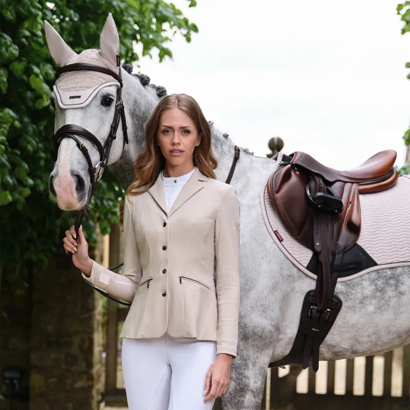 LeMieux Jessica Mesh Show Jacket - Stone-5
