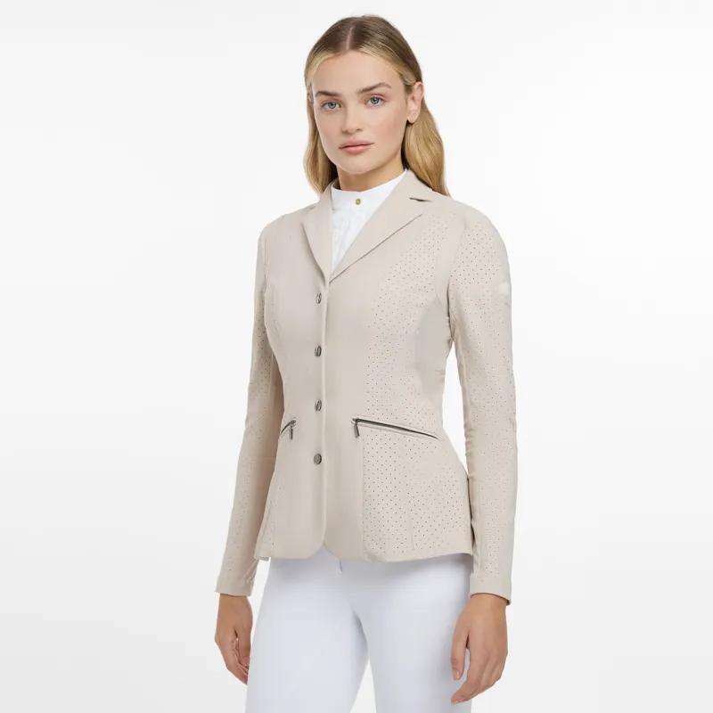 LeMieux Jessica Mesh Show Jacket - Stone-1