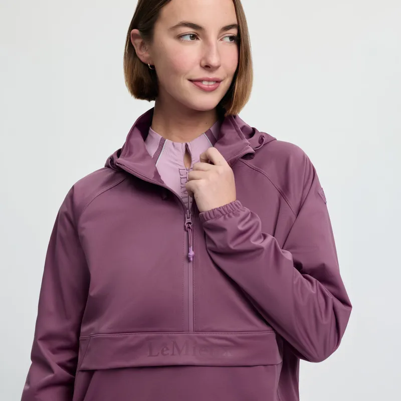 LeMieux Perri Half Zip Waterproof Jacket - Mallow-6